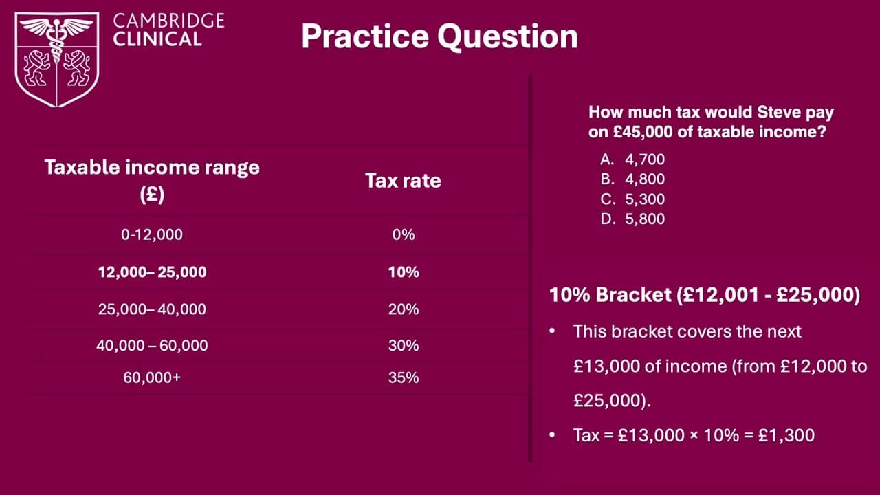 Quantitative Reasoning 1: Tax