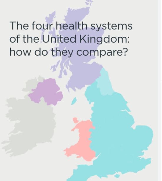 NHS Healthcare System Differences in Wales, England, Scotland, and Northern Ireland