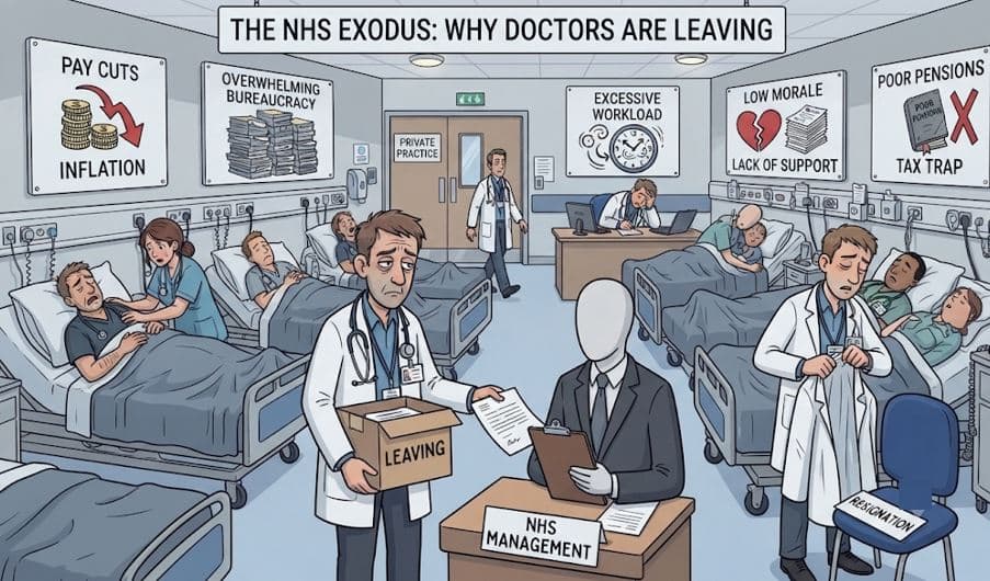 Why Doctors Are Leaving the NHS (UK) 